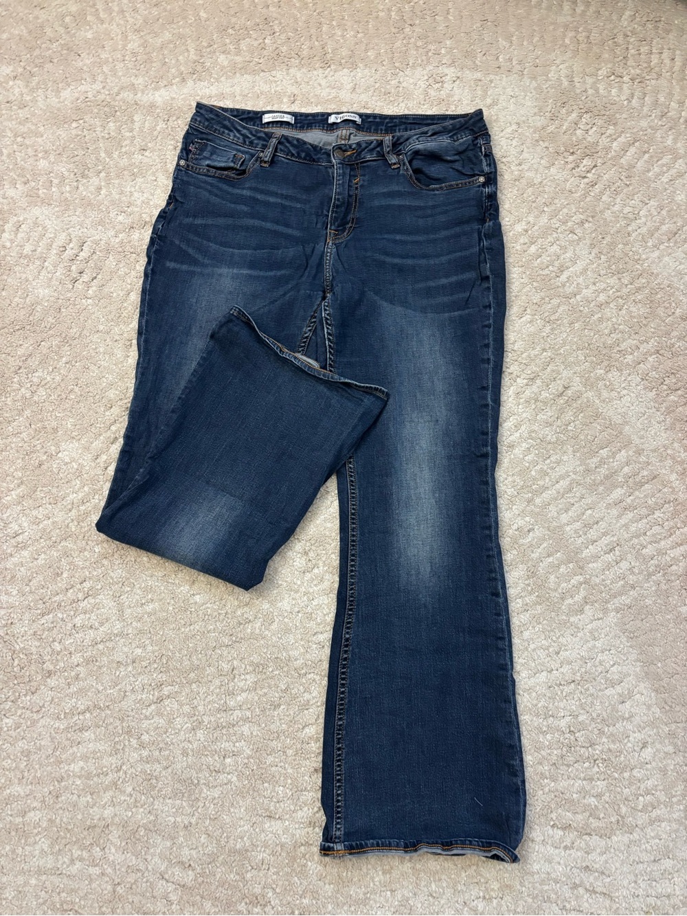 Vigoss Women’s Dark Bootcut Jeans